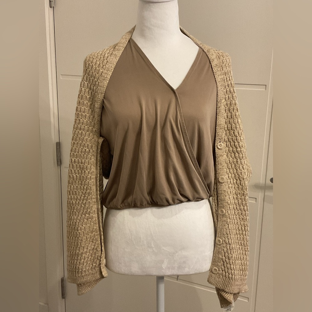 Bench Beige Knit 7 Ways Multi Functional Scarf/Coverup /Shrug